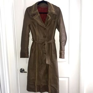 Vintage Leather Coat